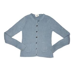 Mini Boden Ribbed Cardigan Size 7/8Y